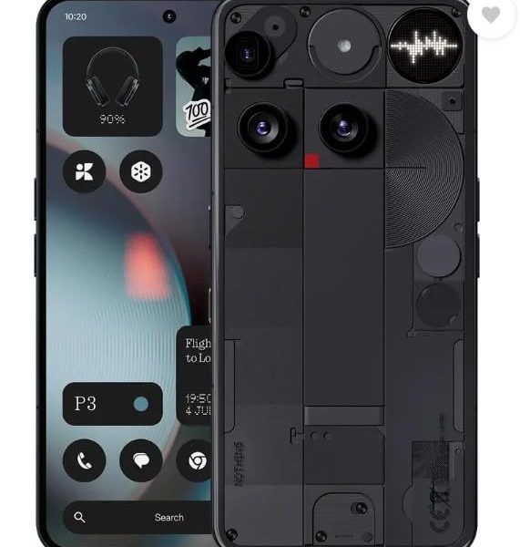 Nothing Phone (3), Black (16GB, 512 GB)