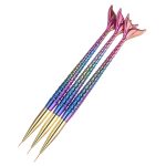 NAILWIND Nail art liner brushes, 3Pcs/Set Nail Art Brush Set Fine Line Painting Pens With Mermaid Color Fish Shape Handle 3 Size Nail Art Liner And Striping Brushes Kit