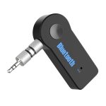 Sounce Bluetooth Receiver/Hands-Free Car Kit, Portable 3.5mm Bluetooth Aux Adapter Wireless Music Streaming for Home, Car Audio System, Headphone, Speaker (Bluetooth 4.2, A2DP, 40 FT Range)