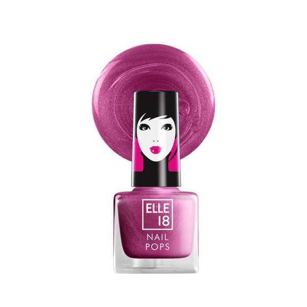 Elle 18 Nail Pops Nail Color Matte Finish|| Shade 02|| 5 Ml