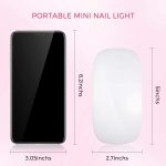 Cyrox Professional Nail Dryer & Salon Nail Polish Dryer UV Lamp For Nails Art, Fingernails or Toe Nails Paint Dryer Machine for Home DIY Salon Nail Art (1Pcs)