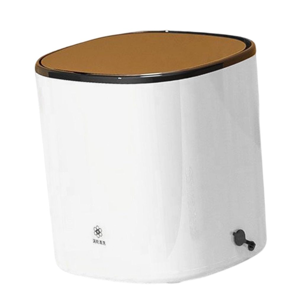 CALANDIS™ Mini Portable Washing Machine Automatic Rotating Turbines White Standard - Washing Machines