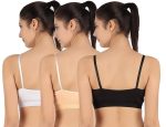 kamison INTERNATIONAL LINGERIE Women's Cotton Non-Padded Wire Free Sports Bra - Image 3