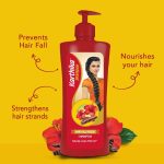 Karthika Hair Fall Shield Shampoo, White, Pleasant, 650 ml - Image 4