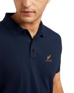EYEBOGLER Regular Fit Mens Polo Neck Half Sleeve Soild Casual Tshirt - Image 4