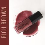 MyHues HyGlow Lip Elixir, Lip Gloss and Oil Hybrid, Nourishing Jojoba, Almond, Squalane 100% (Plant Derived), Shea Butter, Moisturizing, Buildable Colour, Glossy Finish (Rich Brown (Mira)) - Image 2
