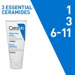 CeraVe Moisturizing Cream For Dry To Very Dry Skin (177ml) - Formulated with 3 Essential Ceramides And Hyaluronic Acid | Non-Comedogenic Moisturizer For Face and Body - Image 9