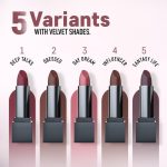 7 violate Rich & Vibrant Color Lipstick | Lightweight, Long-Lasting Formula | Creamy Matte Finish | One Swipe Application | Vitamin E Infused, Non-Drying - Image 5