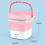 Gurjas Fancy Kitchen 0.8Kg Portable Foldable Mini Top Loading Washing Machine with Spinner and Dryer for Baby Clothes Semi Automatic Bucket Washer with Modes for Travel, Home & Multipurpose - Image 5
