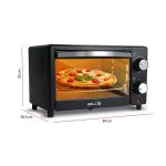 iBELL WAVE10 OTG Oven, 10 Litre, Compact Size, 1200W, Oven, Toaster, Griller, Precise Temperature & Timer Control (Black) - Image 7