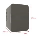 ARTISOUL® Mini Fridge Single Door Multiuse Beverage Refrigerator for Desk Vehicle Dorm Gray | Major Appliances | Refrigerators & Freezers | Mini Fridges - Image 4