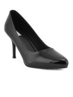 ELLE Women's Solid Stiletto Heel Slip-On Pumps