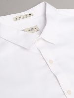 Thomas Scott Men's | Solid | Full Sleeve | Slim Fit | Cotton Blend | Spread Collar | Casual Shirt - Image 8