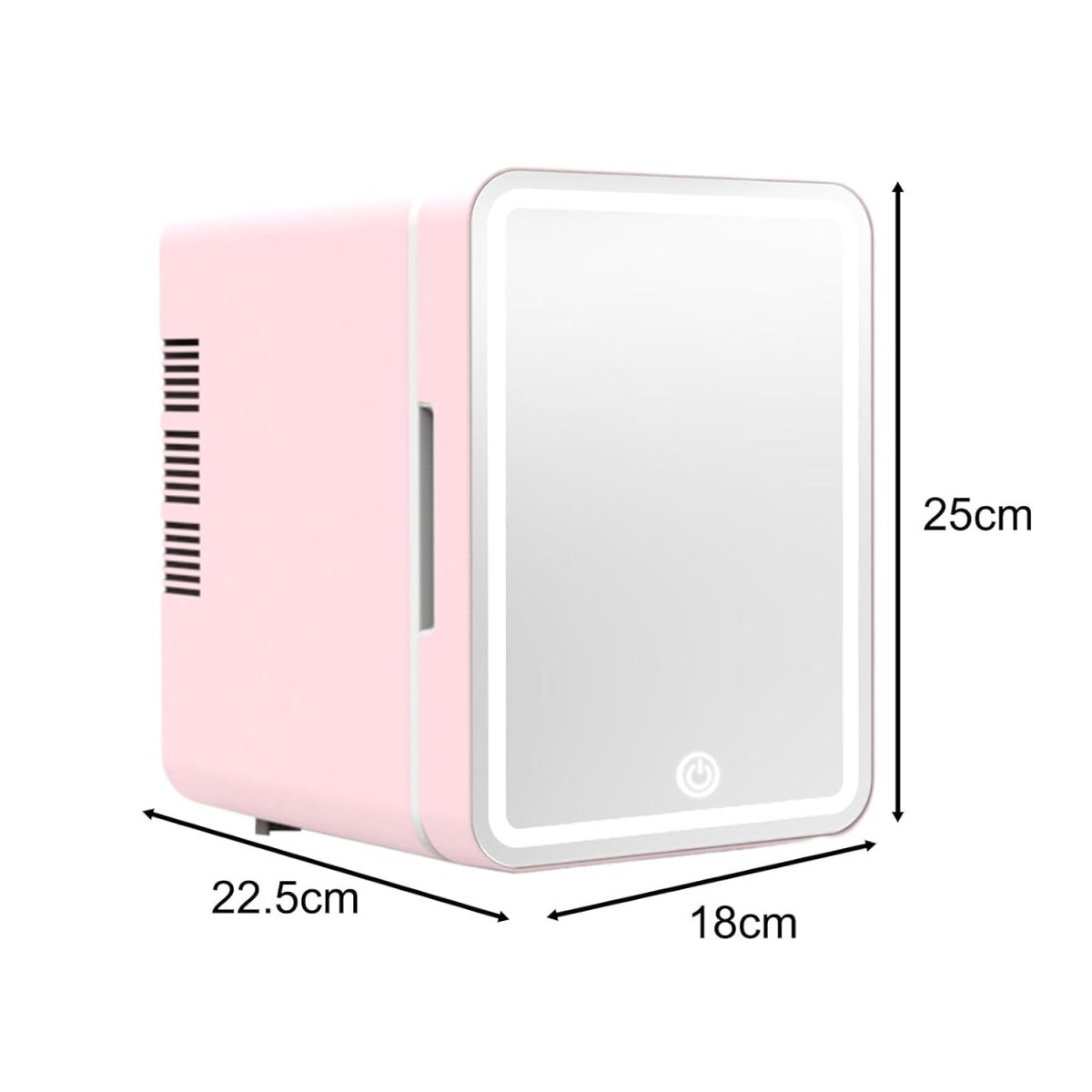 ARTISOUL® Mini Fridge 4L Single Door Multiuse Mini Refrigerator for Dorm Room Car Home Pink | Major Appliances | Refrigerators & Freezers | Mini Fridges - Image 3