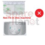 spareplanet™ Pulsator 5 Flowers Compatible with Lloyd Semi Automatic Washing Machine (Match & Buy) - Image 6