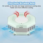36℉～60℉ Electric Beverage Cup Cooler for Home/Office, Desktop Mini Fridge Quick Cooling Cup Drink Chiller for Beer Juice Milk Coffee - Image 5