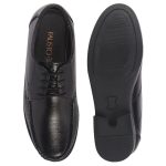 FAUSTO Men's Genuine Leather Formal Lace Up Moccasins Derby Shoes for Office|Memory Cushion Work Shoes Lace-Ups - Image 5