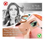 First Beauty Makeup Practice Face Board Dummy Skin Board Makeup Mask Skin Face Eye Makeup for Beginner Makeup Artist The Perfect Makeup (1 - Pcs, Skin) - Image 3