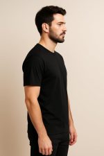 Natika Men's Cotton Regular Fit T-Shirt – Soft Breathable Half Sleeve Round Neck Tee for Casual, Gym & Travel - Image 4
