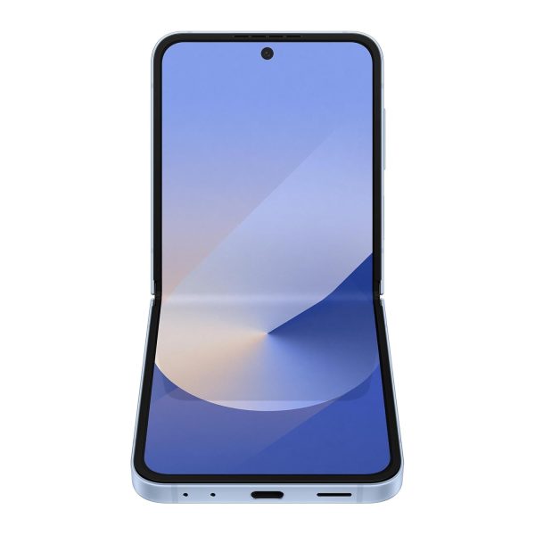 Samsung Galaxy Z Flip6 5G AI Smartphone (Blue, 12GB RAM, 512GB Storage) with Other Offers