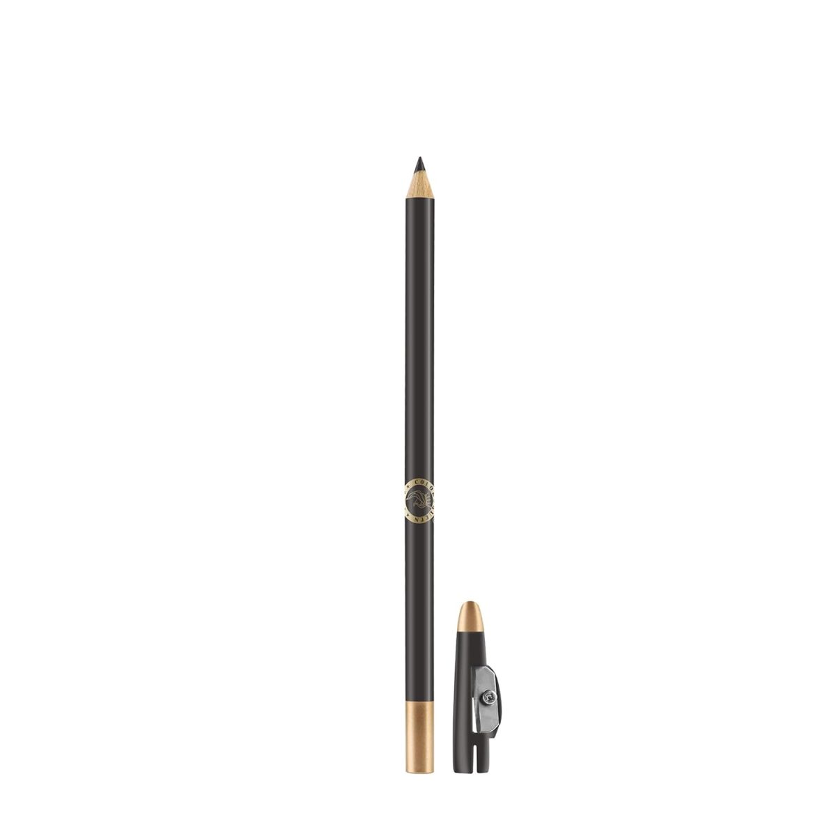 Colors Queen Eyeliner & Lip Liner Pencil Enriched with Vitamin A & E | Smooth Application | Highly Pigmented | Long Lasting Lip Liner Pencil with Inbuilt Sharpener (01 - Black) - Image 3