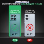 TheGiftKart Transparent Crystal Clear Back Cover Case for Motorola Moto Edge 60 Fusion 5G / Edge 60 5G | Shockproof Soft TPU Case | Cushioned Edges for Ultimate Protection Back Case (TPU, Transparent) - Image 2