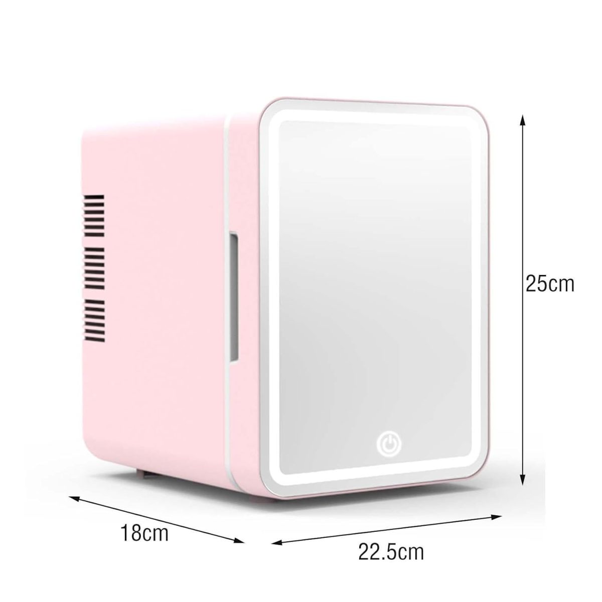 ARTISOUL® Mini Fridge 4L Multifunction Food Portable Cooling for Home Dorm Room Office Pink | Major Appliances | Refrigerators & Freezers | Mini Fridges - Image 2