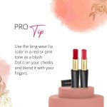 Coloressence Intense Long Wear Lip Color Non Sticky Long Lasting Moisturising Glossy Lipstick - Temptation, 3.3G - Image 5
