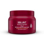 BBLUNT 7 in 1 Repair & Revive Hair Mask | Upto 100% Damage Repair | Addresses 7 Signs of Hair Damage | Enriched with Ceramides & Argan Oil | For Men & Women | 250 g