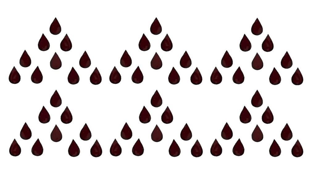 Tear Drop Tilak Bindis Maroon Velvet Kumkum Bindi For Women (tear drops bindis for women)