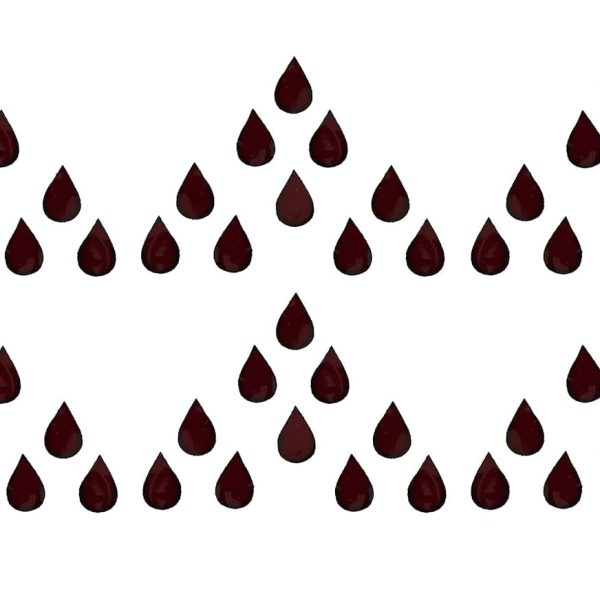 Tear Drop Tilak Bindis Maroon Velvet Kumkum Bindi For Women (tear drops bindis for women)
