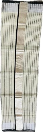 Women's Kerala Kasavu Sarees Traditional Tissue/Cotton Silk with Running Blouse Piece - Image 3