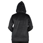 Kripto Katrox Clothing Women's Winter Wear Velvet Hooded Neck Sweatshirt - Image 2