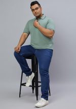 Wear Your Opinion Men's Plus Size Tipped Polo Collar Neck Tshirt - Image 6