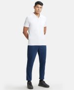 Jockey 3913 Men's Super Combed Cotton Rich Solid Half Sleeve Regular Fit Polo T-Shirt with Chest Pocket - Image 4