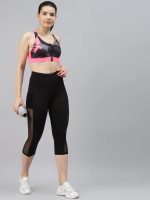 BLINKIN Women's Skinny Fit Mid Rise Polyester Blend 3/4Th Capri Tights (PZ-DSHT-OGE5) - Image 5