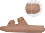 Richmen Women Open Toe Slide Sandals Flip Flops EVA Summer Slippers Non-Slip Buckle Clog Mules for Girls Lightweight Cushioned Footwear - Image 4