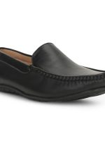Bata 8516,Ben Crumbled E Black Loafer Slipon Casual Shoes for Men - Image 5