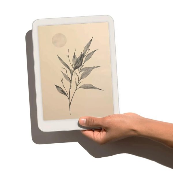 Daylight Computer DC-1/ DC1 eBook Reader - 10.5" Live Paper Display - 8GB RAM - 128GB Storage - World's only 60Hz - Nearly No Lag eReader - Supports Note Taking & AI Reading - White