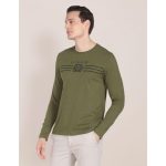U.S. POLO ASSN. Men Cotton Regular Crew Neck Long Sleeve Brand Print T-Shirt - Image 4