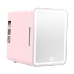 ARTISOUL® Mini Fridge 4L Multifunction Food Portable Cooling for Home Dorm Room Office Pink | Major Appliances | Refrigerators & Freezers | Mini Fridges - Image 4