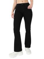 AKA CHIC High Rise Womens Boot Cut Jeans