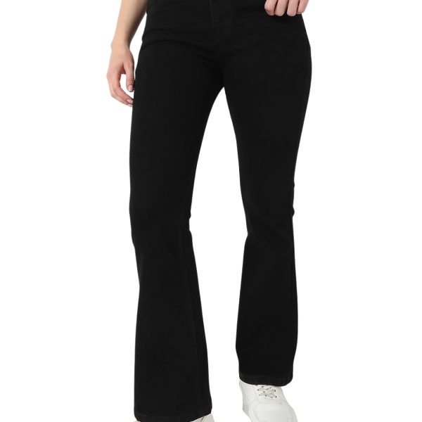 AKA CHIC High Rise Womens Boot Cut Jeans