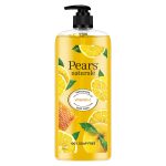 Pears Naturale Refreshing Vitamin C Body Wash with Natural Yuzu Lemon|| Vitamin C & Honey Extract | for Refreshed & Radiant Skin| 750 ml