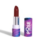 MyGlamm POSE HD Lipstick-Burgundy (Brown)-4 gm | Matte Lipstick | Enriched with Moringa oil & Vitamin E | Long-lasting & Moisturising - Image 8