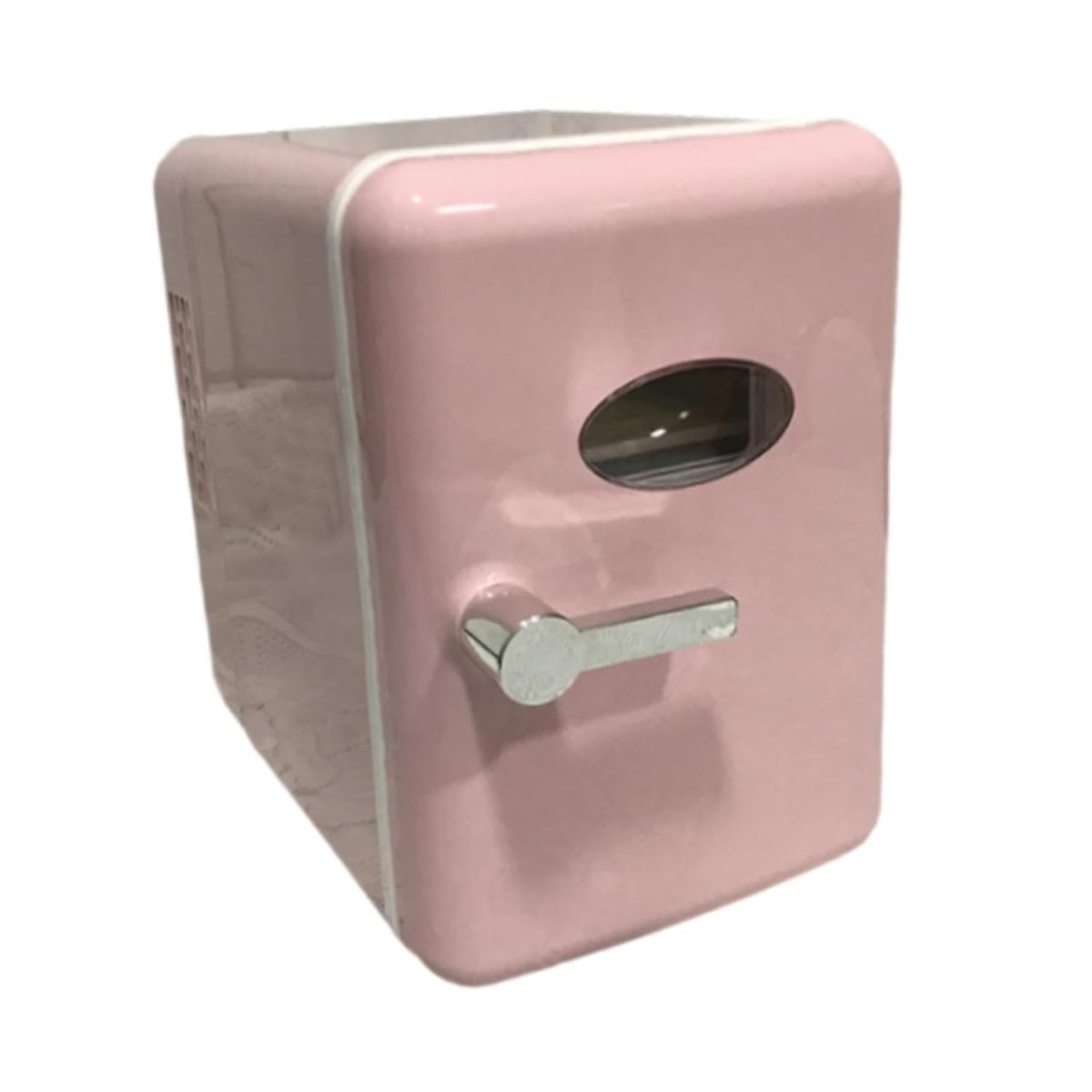 ATORSE Skincare Fridge Single Door 4L Mini Fridge for Skincare Beauty Makeup Office Pink - Image 3