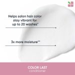 Biolage Professional Colorlast Conditioner, Protects Colored Hair & Maintains Vibrancy, Depth & Tone Upto 9 Weeks, Anti-Fade Properties, Natural, Vegan & Cruelty-Free, 98 Gram, Color Treated - Image 5