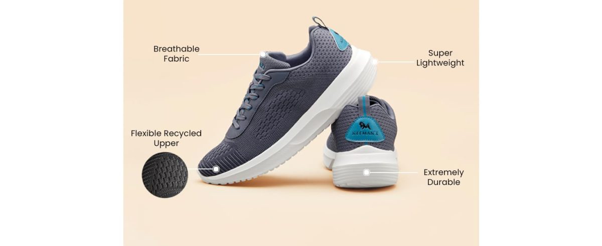 Neeman's Everyday Basic Sneakers for Men | Shoes for Men | Comfortable & Lightweight | Casual Sneakers… - Image 7