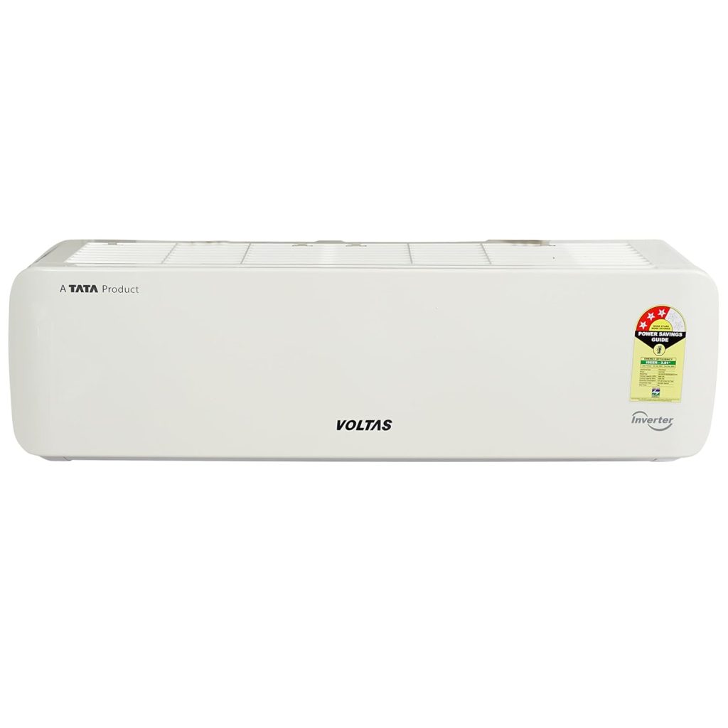 Voltas 1.5 Ton 3 Star Inverter Split AC (Copper, 4-in-1 Adjustable Mode, Anti-dust Filter, 2024 Model, ‎183V VECTRA PRISTINE, White)