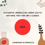 MS MAGIC SECRET Aker Fassi Moroccan Lip Stain Clay Pot & Lip Gloss - Natural Long Lasting Lipstick for Women, Moroccan Lip and Cheek Tint - Authentic Morocco Lip Clay Pot, Natural Lipstick Blush - Image 4
